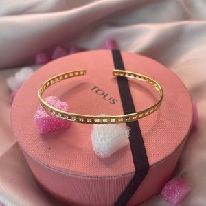 Silver vermeil TOUS Bear Row bracelet with silhouettes